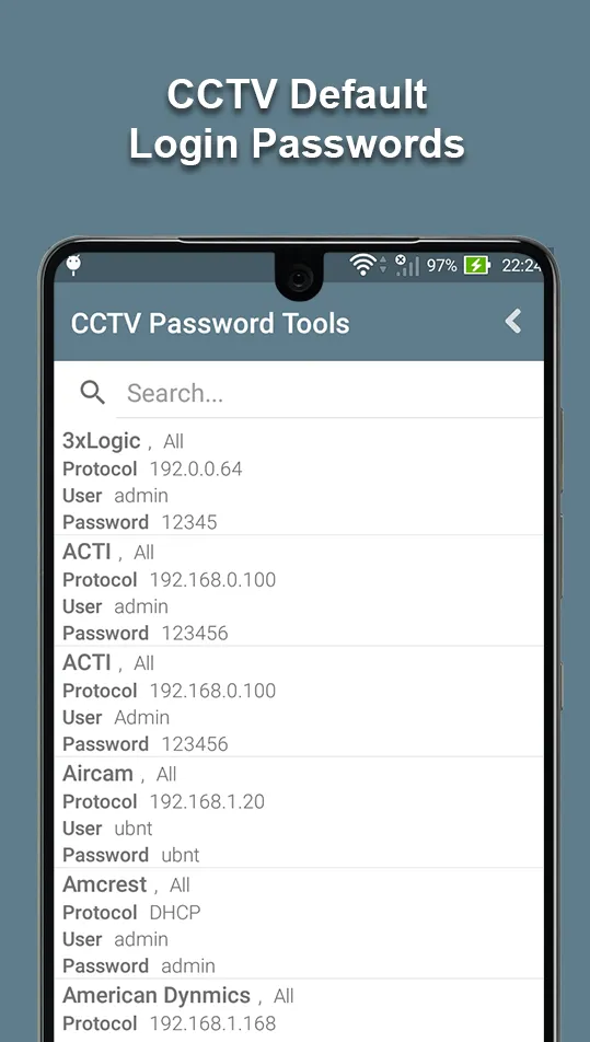 CCTV Password Tools | Indus Appstore | Screenshot