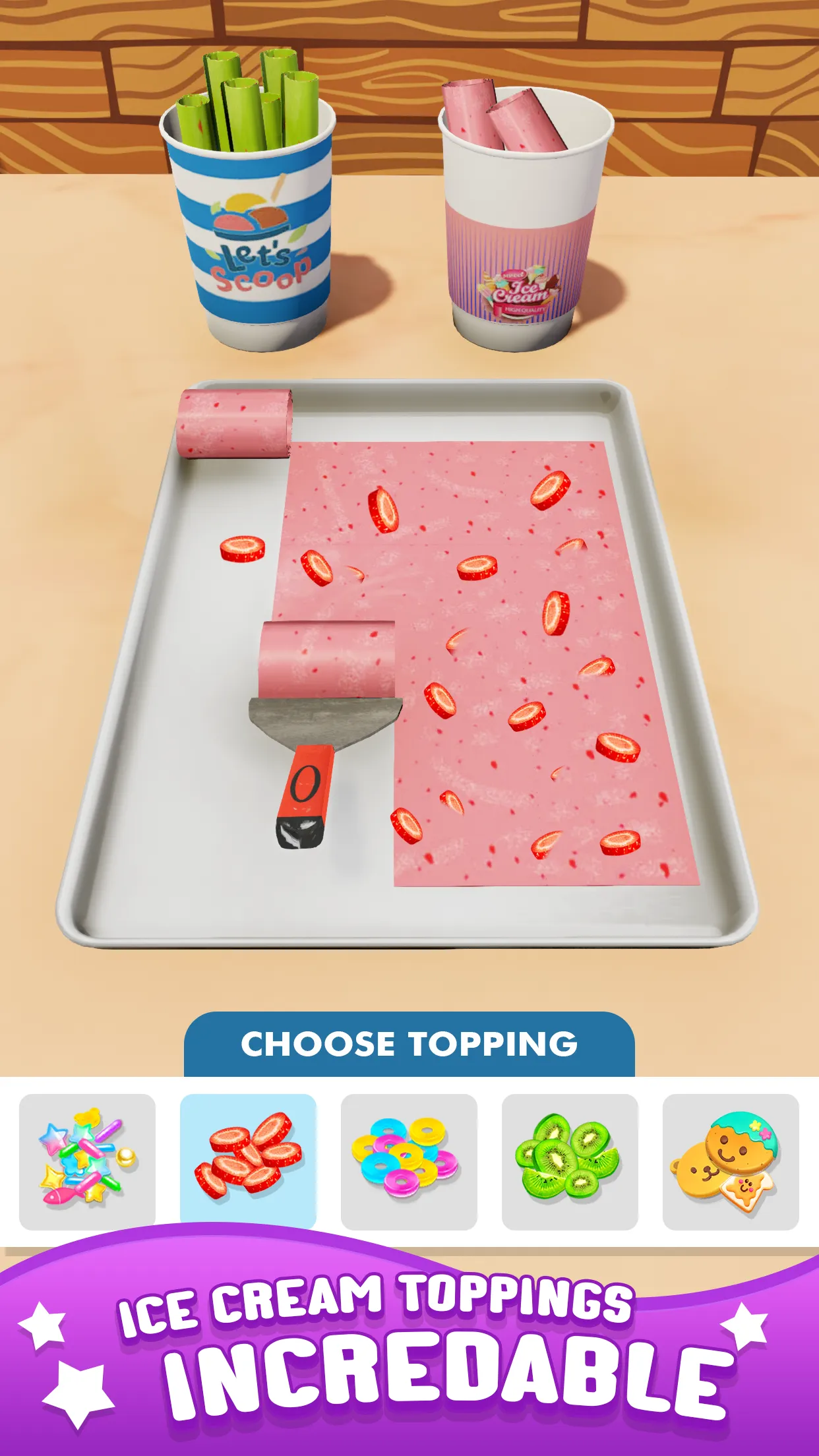 Ice Cream Roll: Dessert Games | Indus Appstore | Screenshot