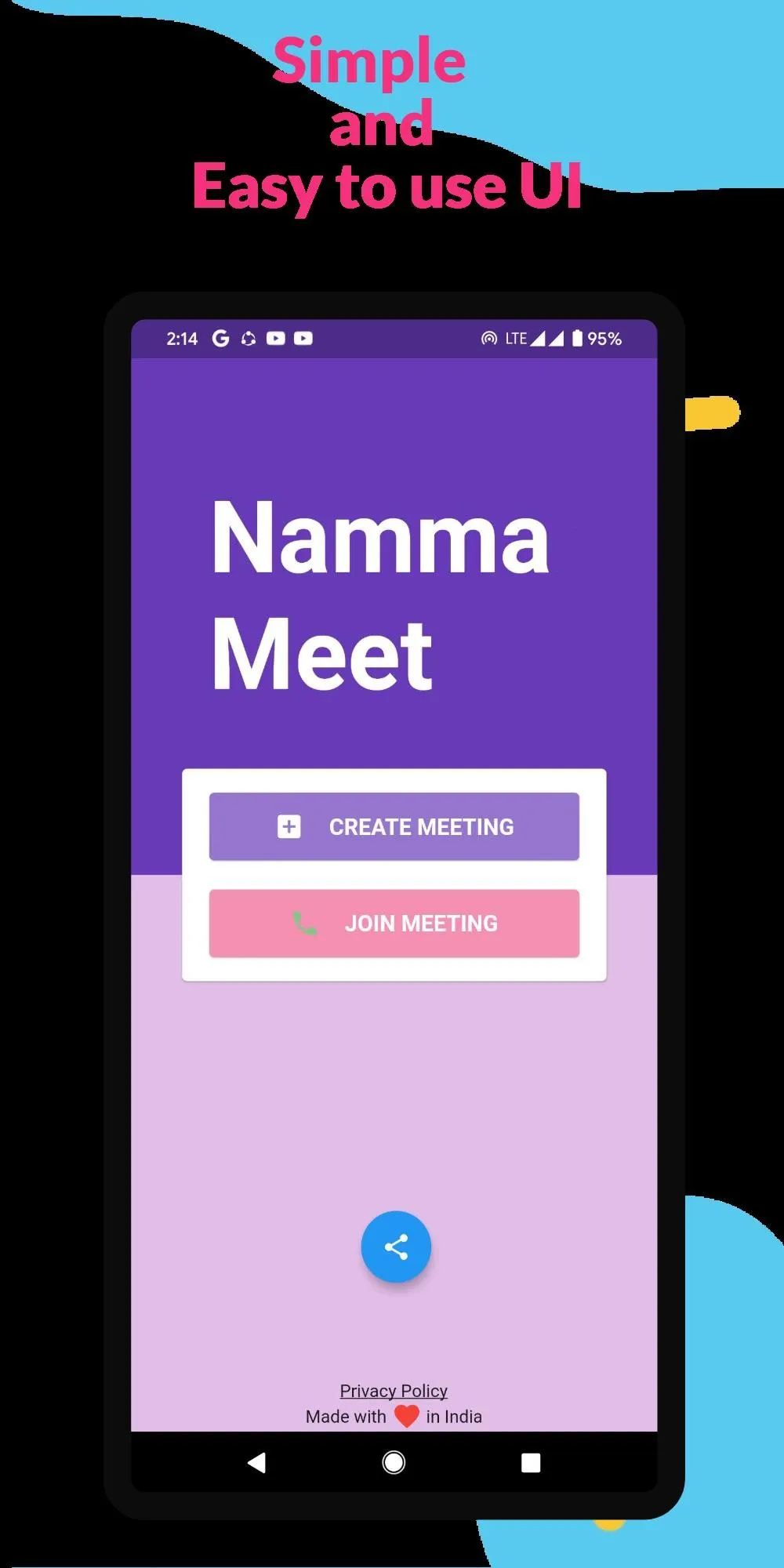 Namma Meet: Fast and Secure Vi | Indus Appstore | Screenshot