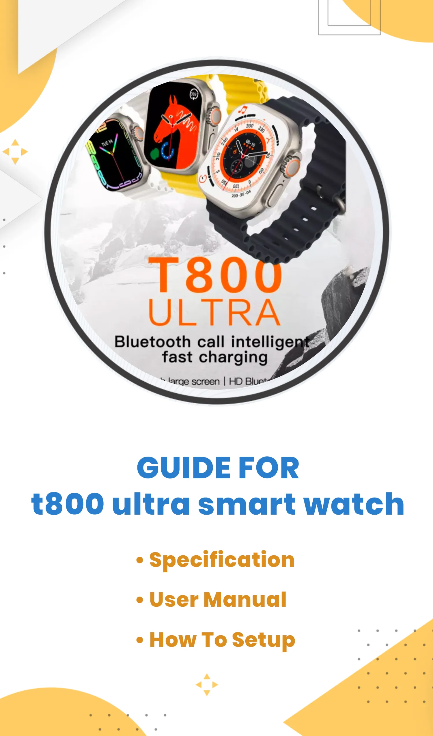 t800 ultra smart watch hint | Indus Appstore | Screenshot