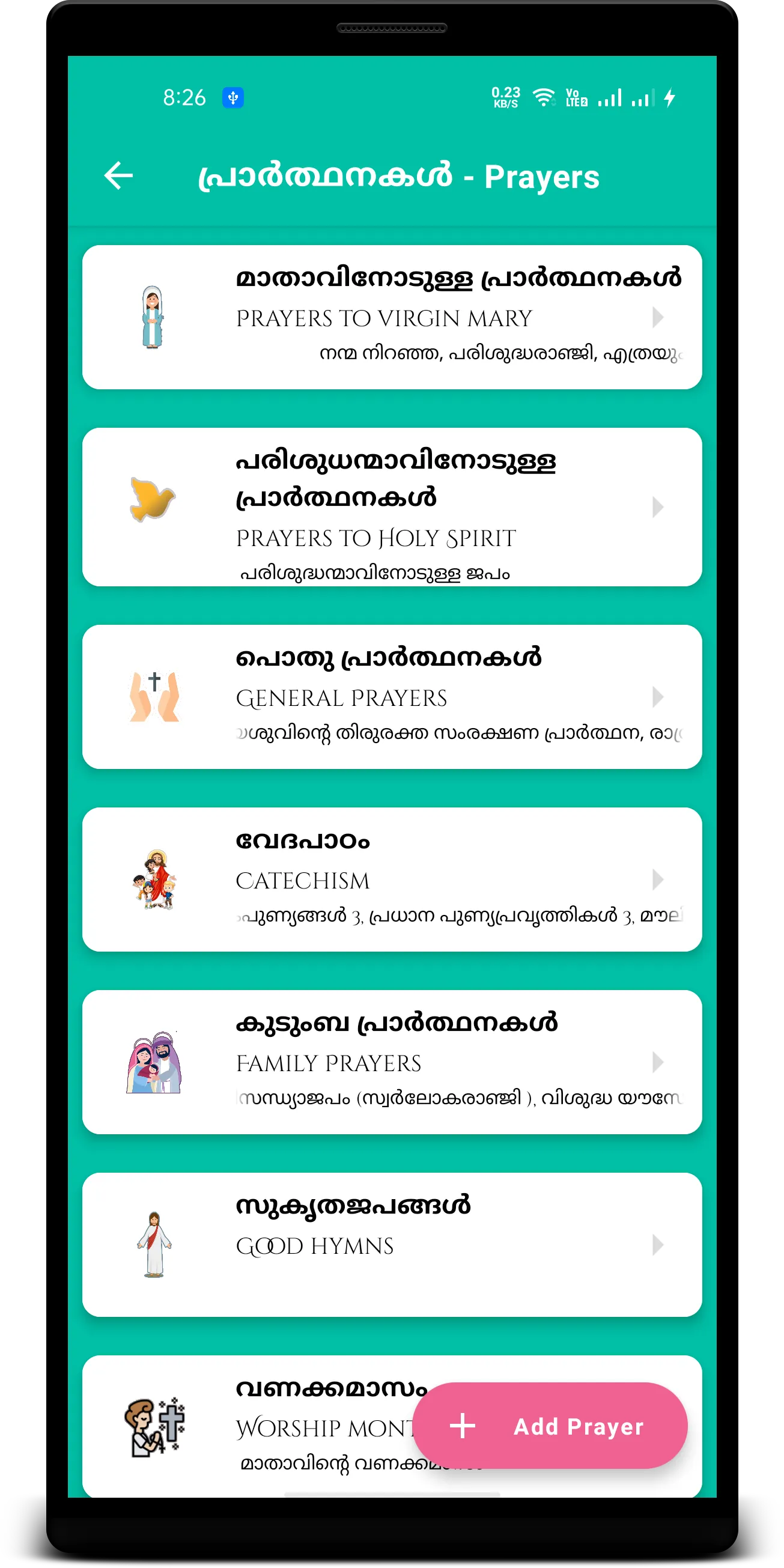 ChristianPrayerBookApp | Indus Appstore | Screenshot