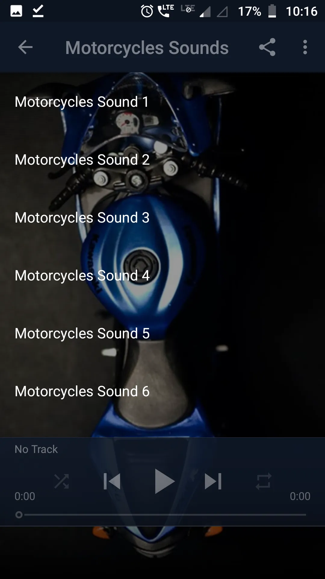 Motorcycles Sounds | Indus Appstore | Screenshot