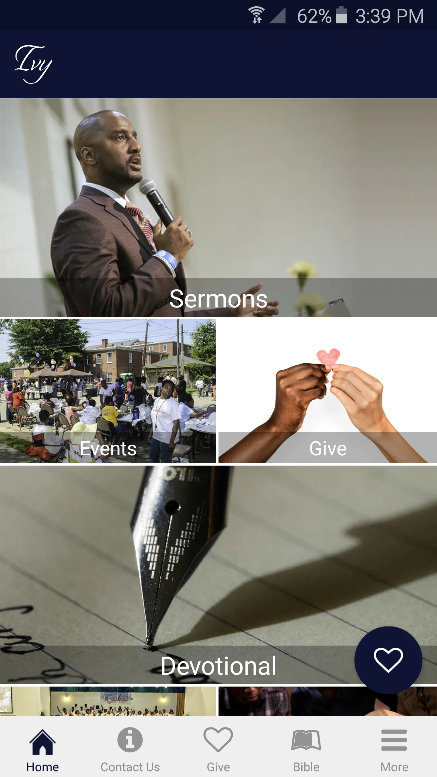 Ivy Baptist Church | Indus Appstore | Screenshot