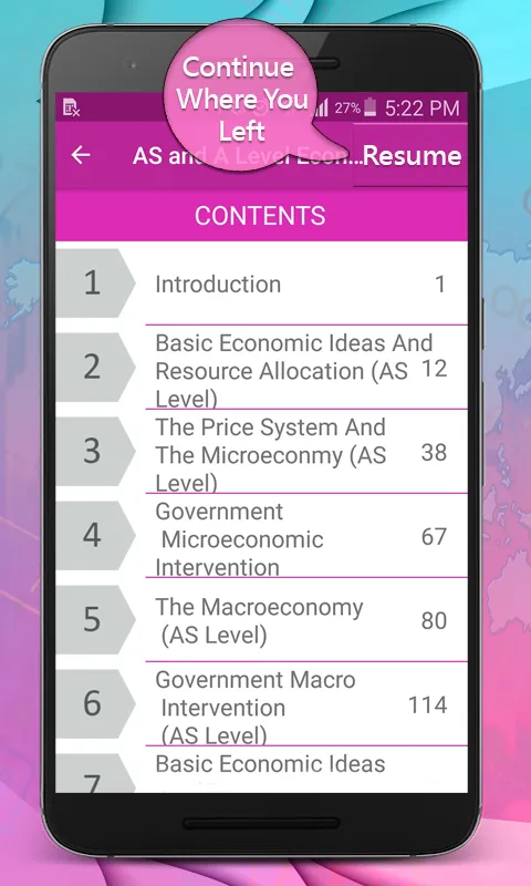 A levels Economics Textbook | Indus Appstore | Screenshot