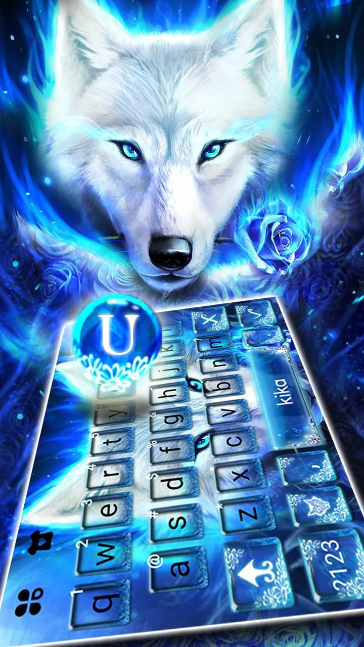 Surreal Wolf Theme | Indus Appstore | Screenshot