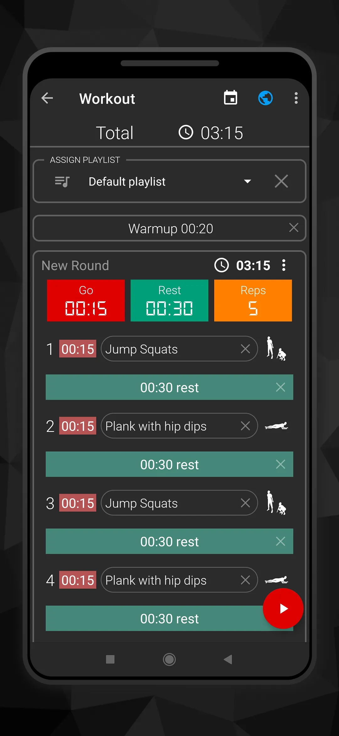 HIIT Music - Interval Timer | Indus Appstore | Screenshot