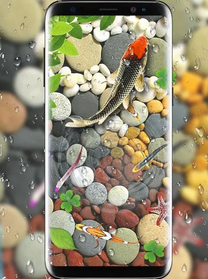 Fish Live Wallpaper Aquarium | Indus Appstore | Screenshot