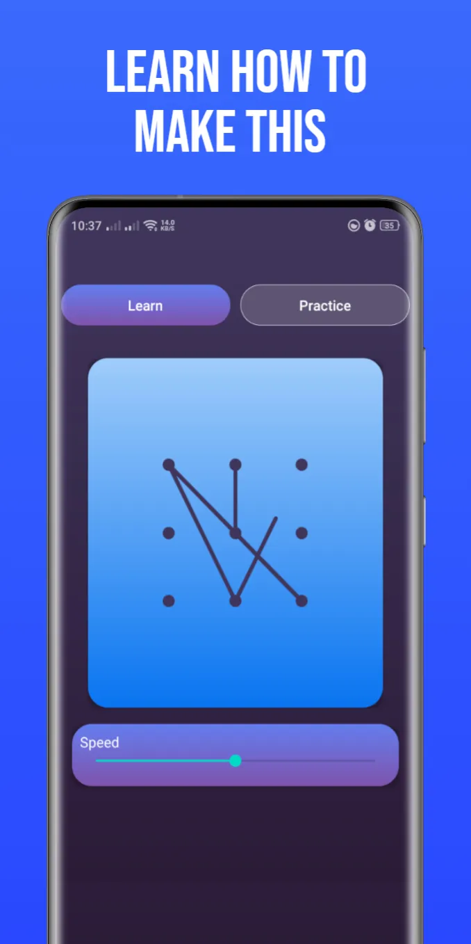 Stylish Pattern Lock maker | Indus Appstore | Screenshot