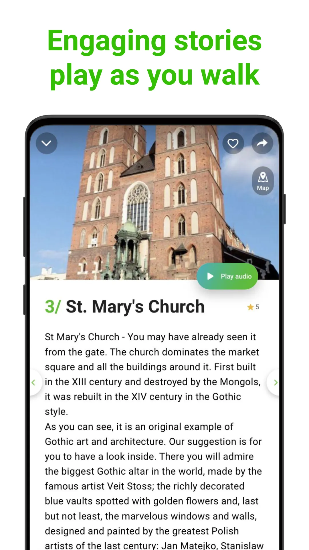 Krakow Tour Guide:SmartGuide | Indus Appstore | Screenshot