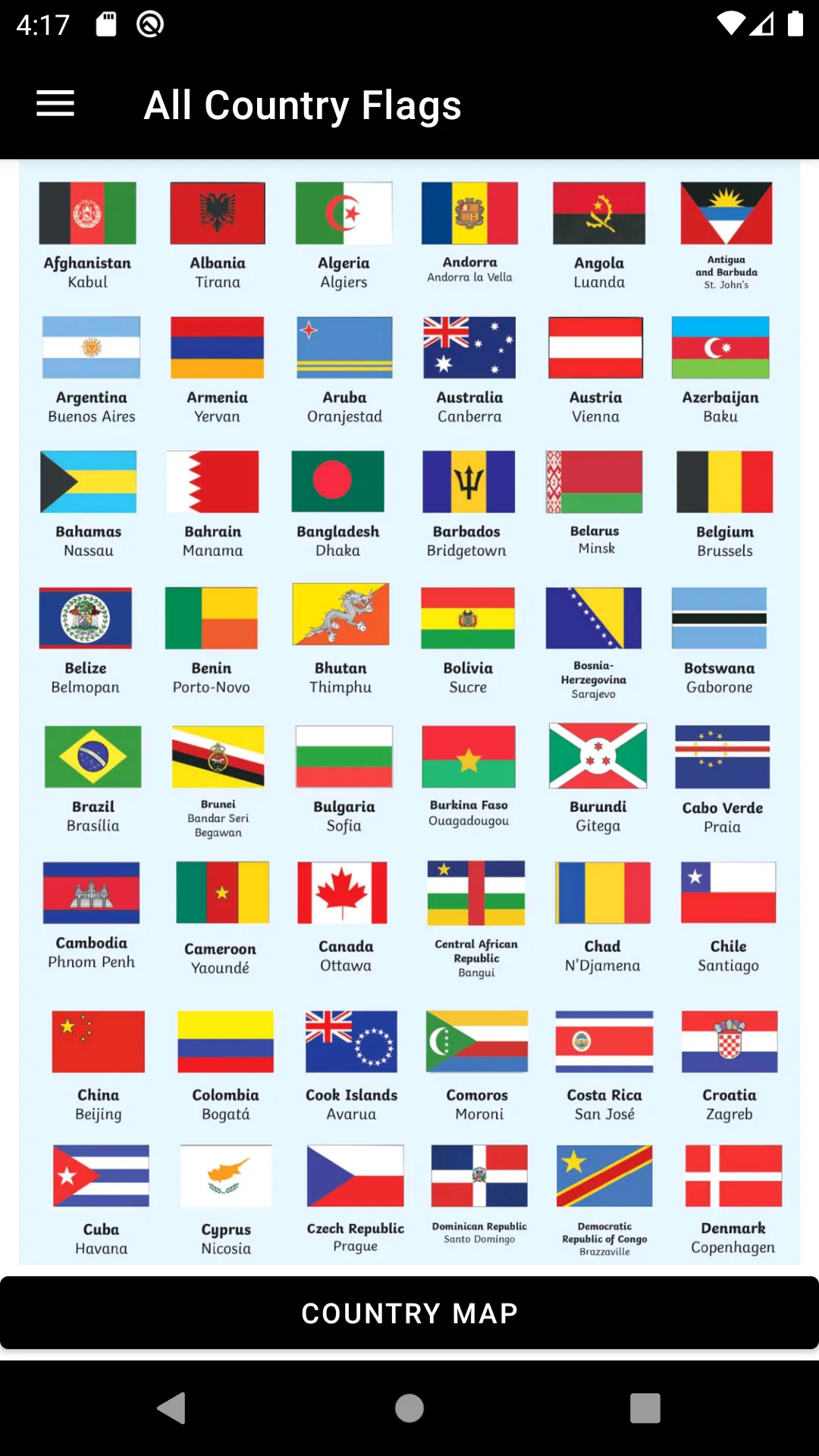 All Country Flags | Indus Appstore | Screenshot