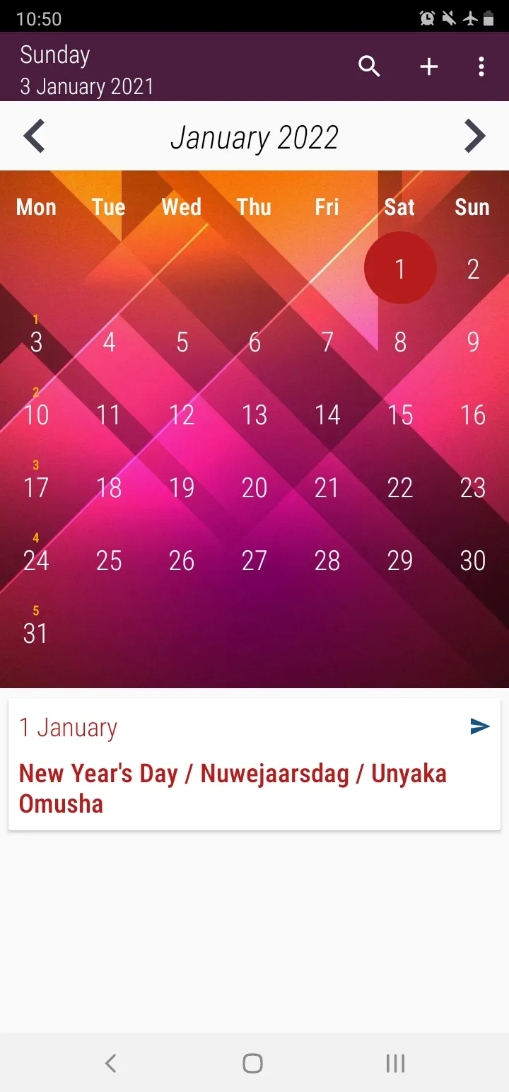 South Africa Calendar 2024 | Indus Appstore | Screenshot