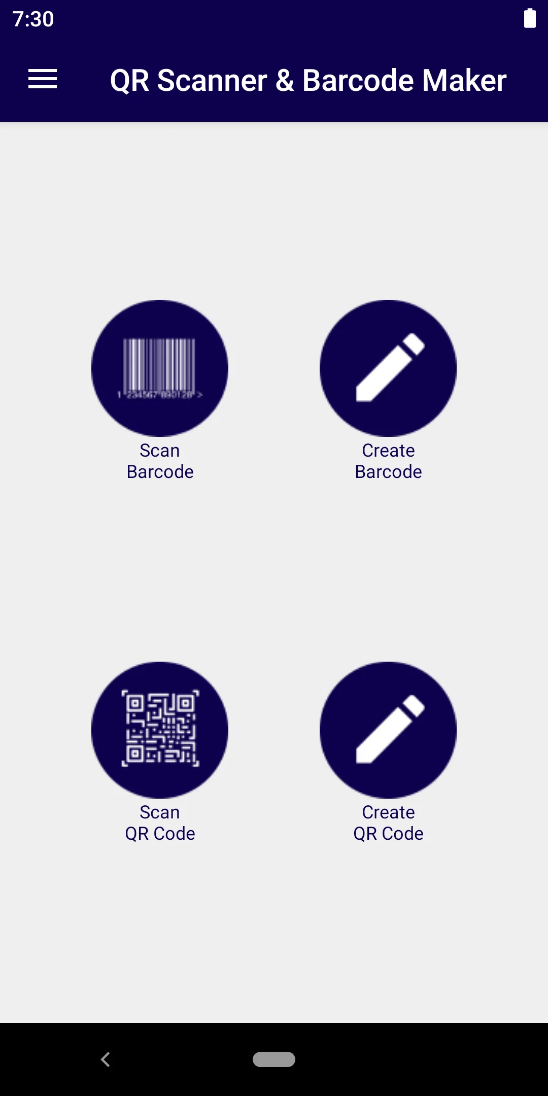 QR Scanner & Barcode Generator | Indus Appstore | Screenshot