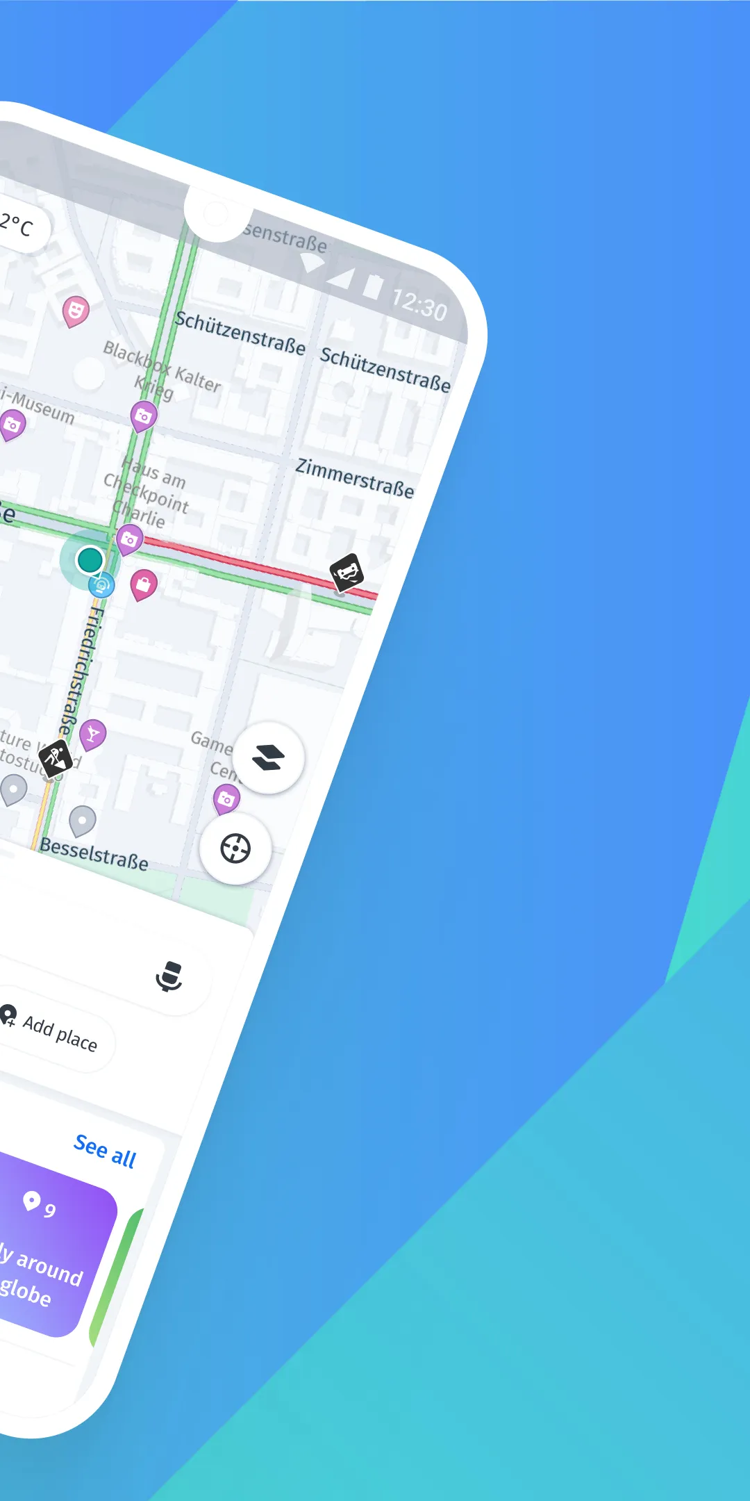 HERE WeGo: Maps & Navigation | Indus Appstore | Screenshot