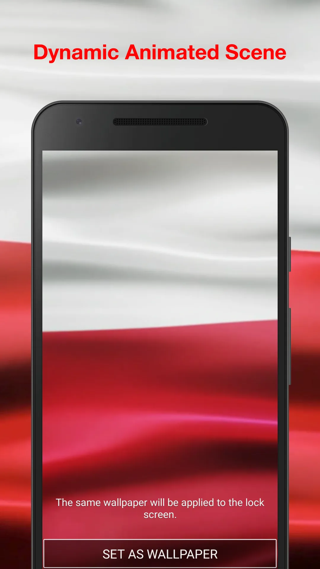 3d Poland Flag Live Wallpaper | Indus Appstore | Screenshot