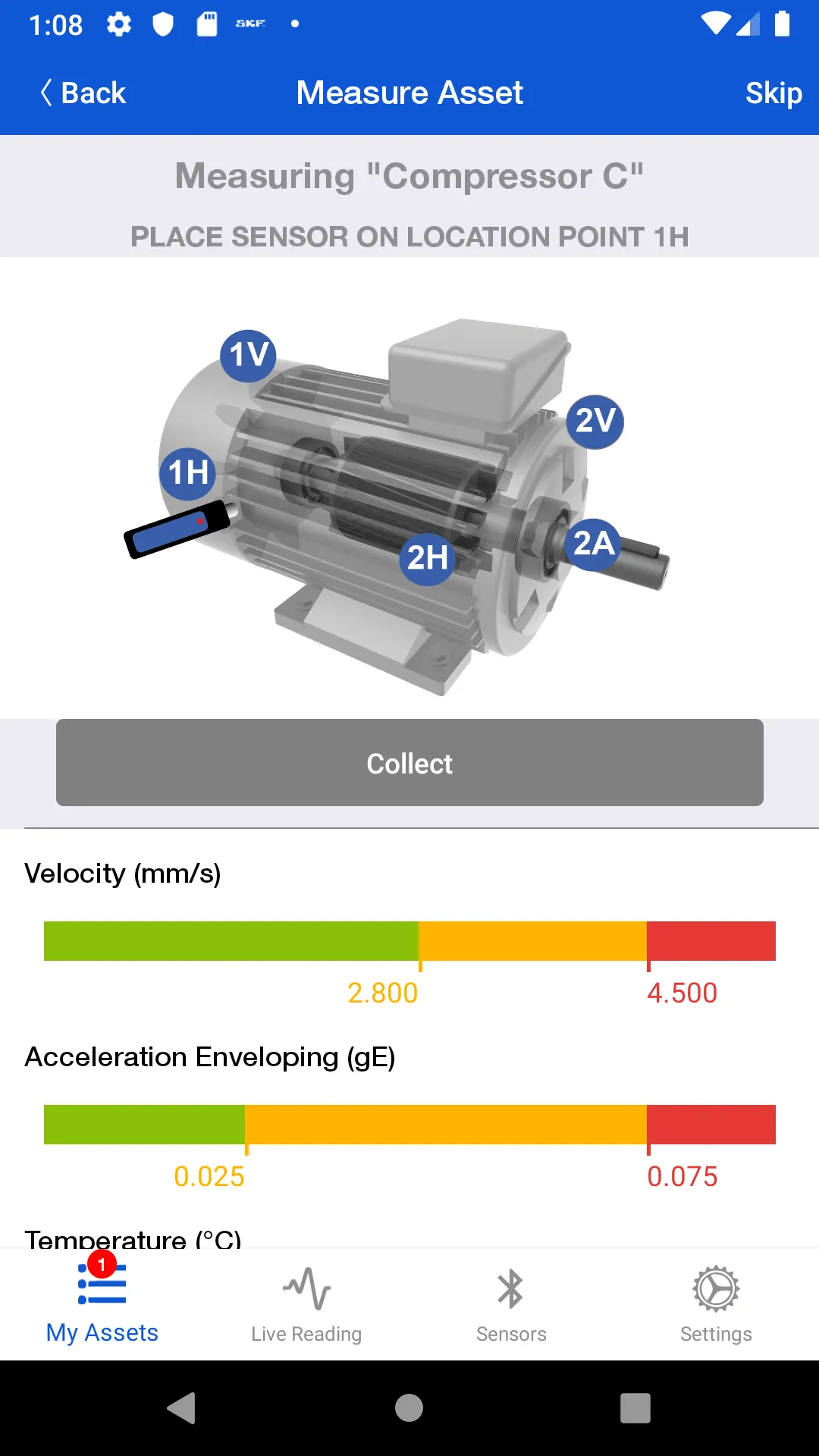 SKF Pulse | Indus Appstore | Screenshot