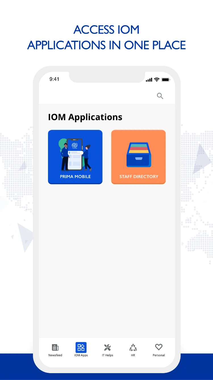 IOM Staff App | Indus Appstore | Screenshot