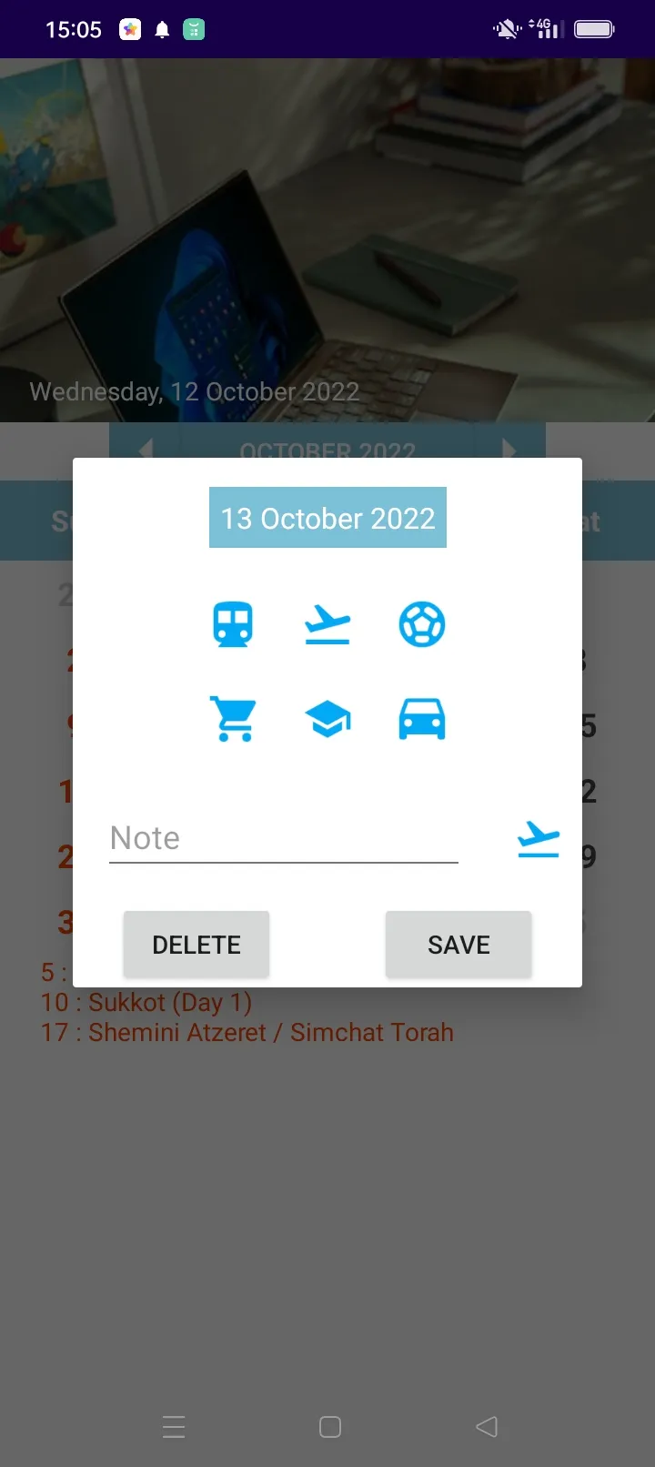 Israel Calendar 2022 | Indus Appstore | Screenshot