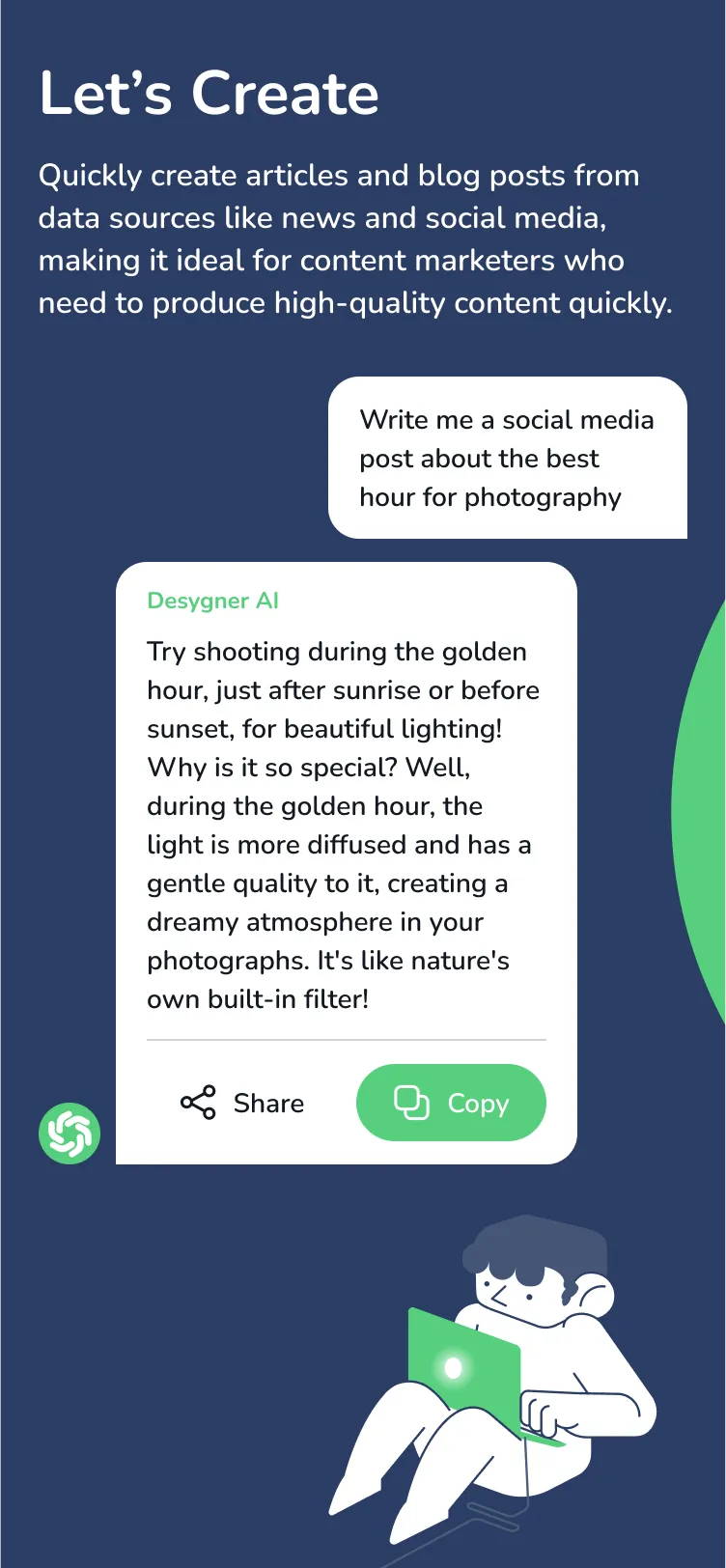 Chat AI. Desygner | Indus Appstore | Screenshot