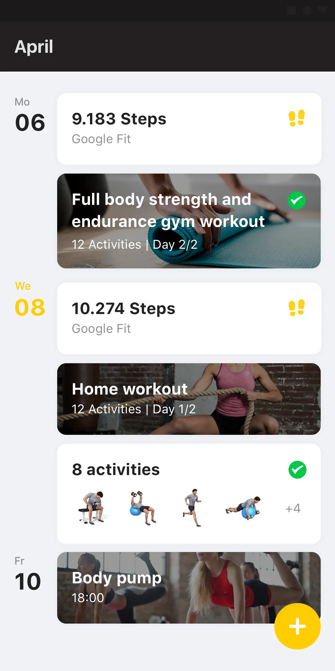 Game of Fitness | Indus Appstore | Screenshot