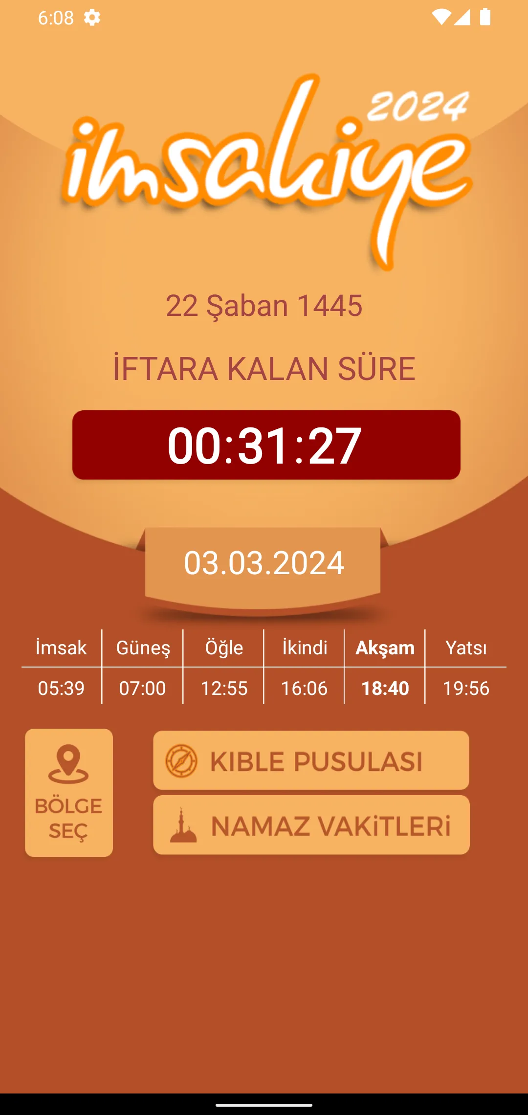 İmsakiye 2024 | Indus Appstore | Screenshot