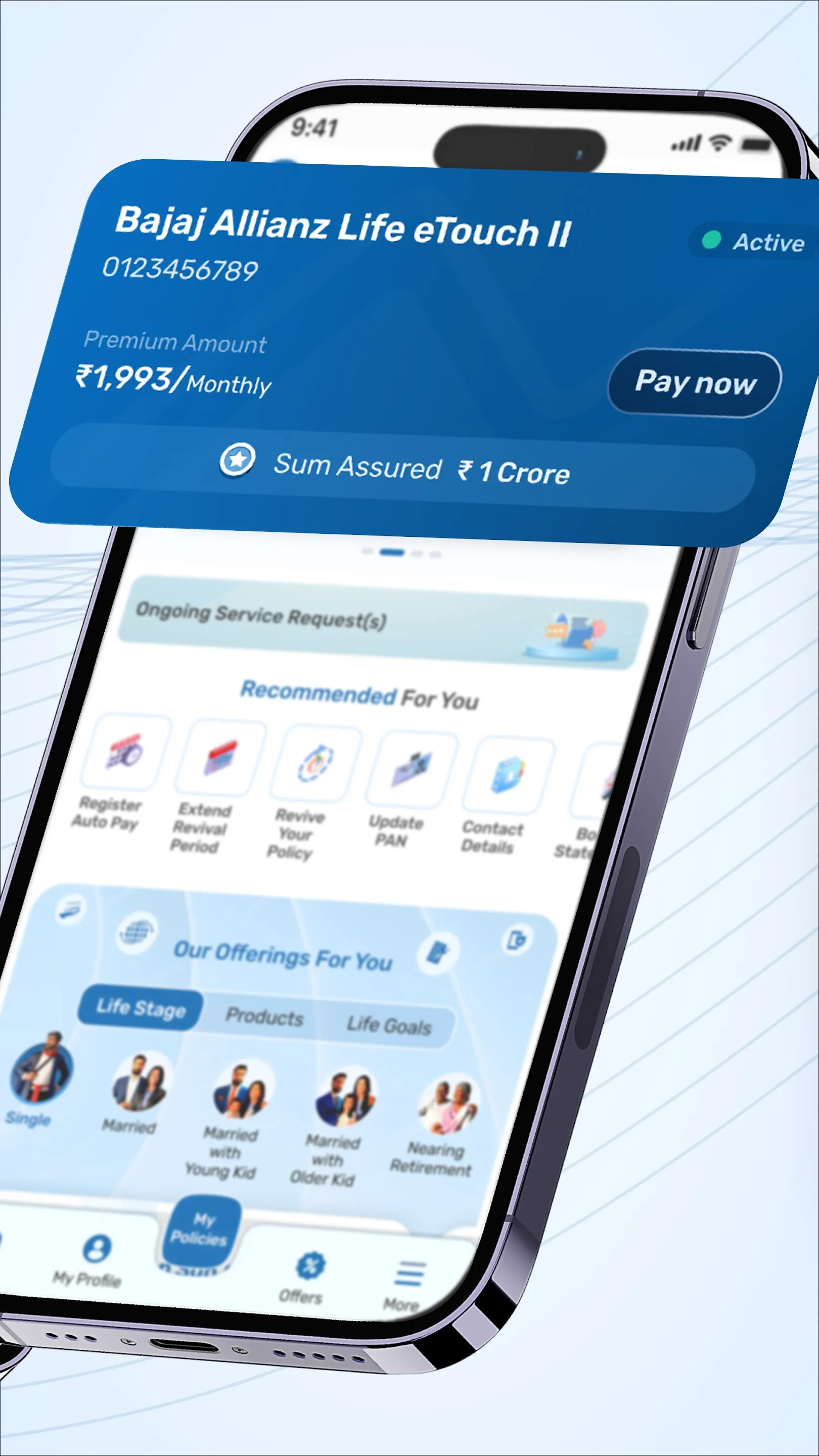 Bajaj Allianz Life Insurance | Indus Appstore | Screenshot