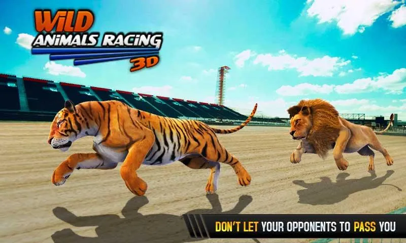 Wild Animals Racing 3D | Indus Appstore | Screenshot