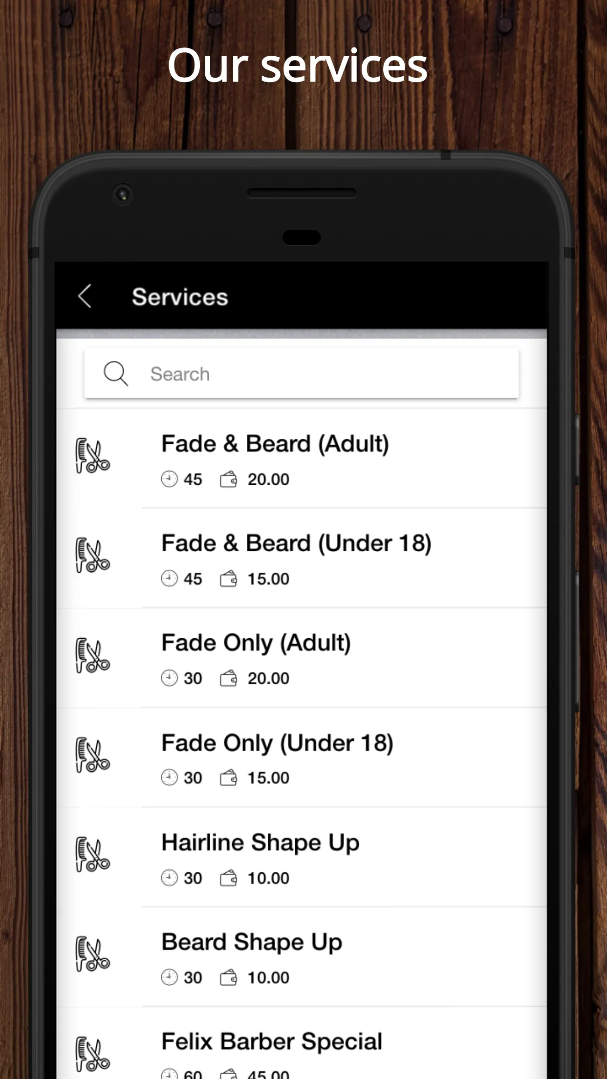 Felix Barbers | Indus Appstore | Screenshot