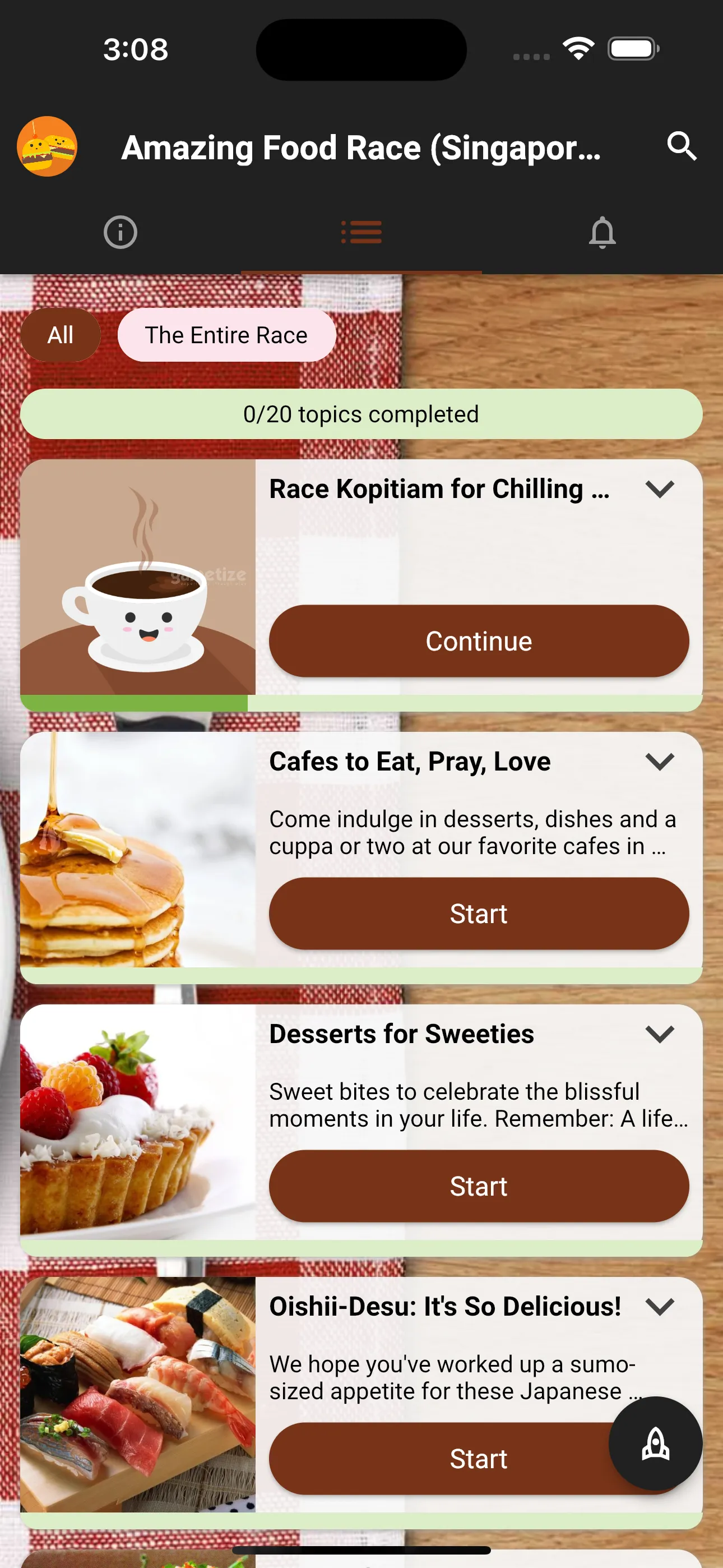 Amazing Food Race | Indus Appstore | Screenshot