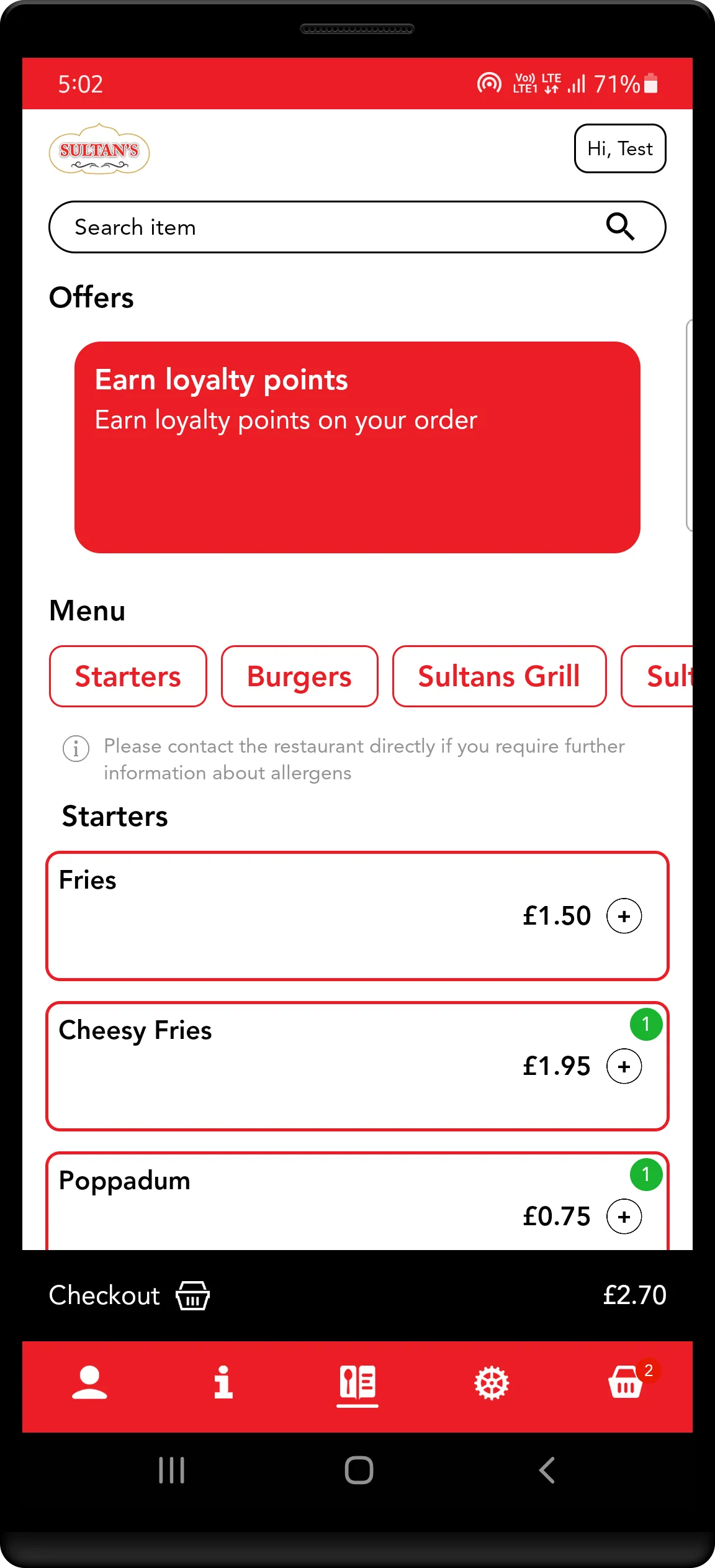 Sultans Walsall | Indus Appstore | Screenshot