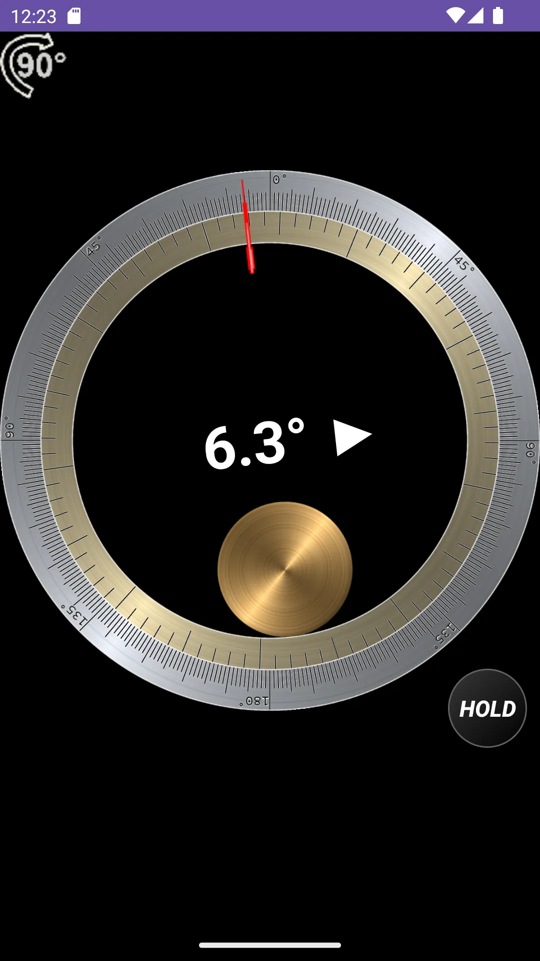 Simple level gauge | Indus Appstore | Screenshot