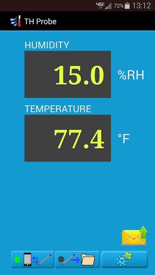 Humidity / Temperature Probe | Indus Appstore | Screenshot