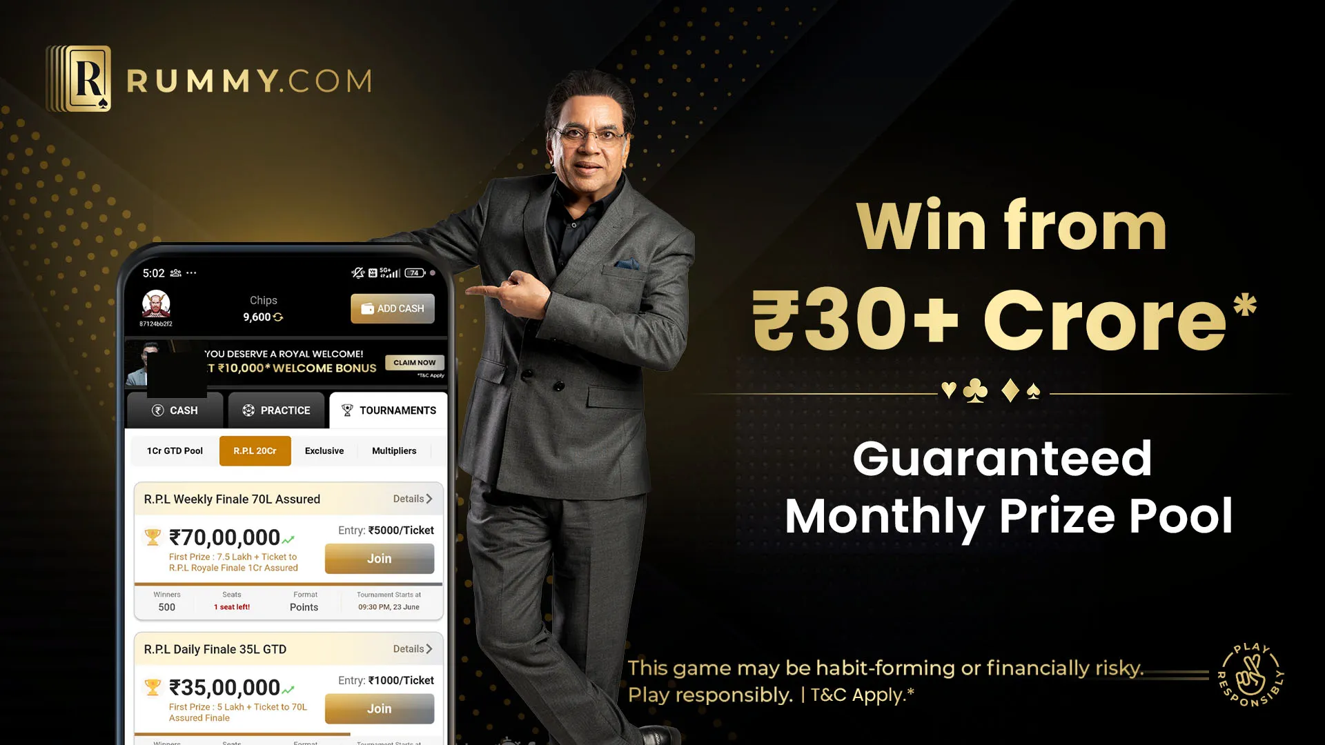 Rummy.Com™ - Rummy Cash Game | Indus Appstore | Screenshot