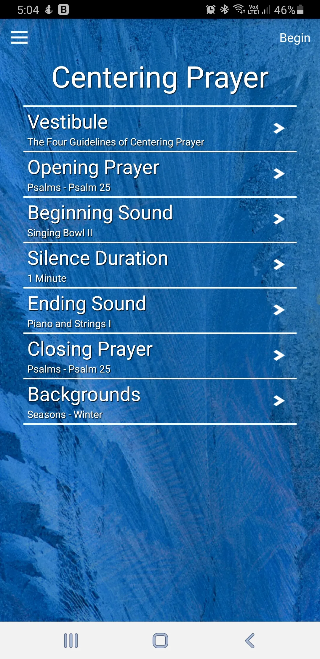 Centering Prayer | Indus Appstore | Screenshot