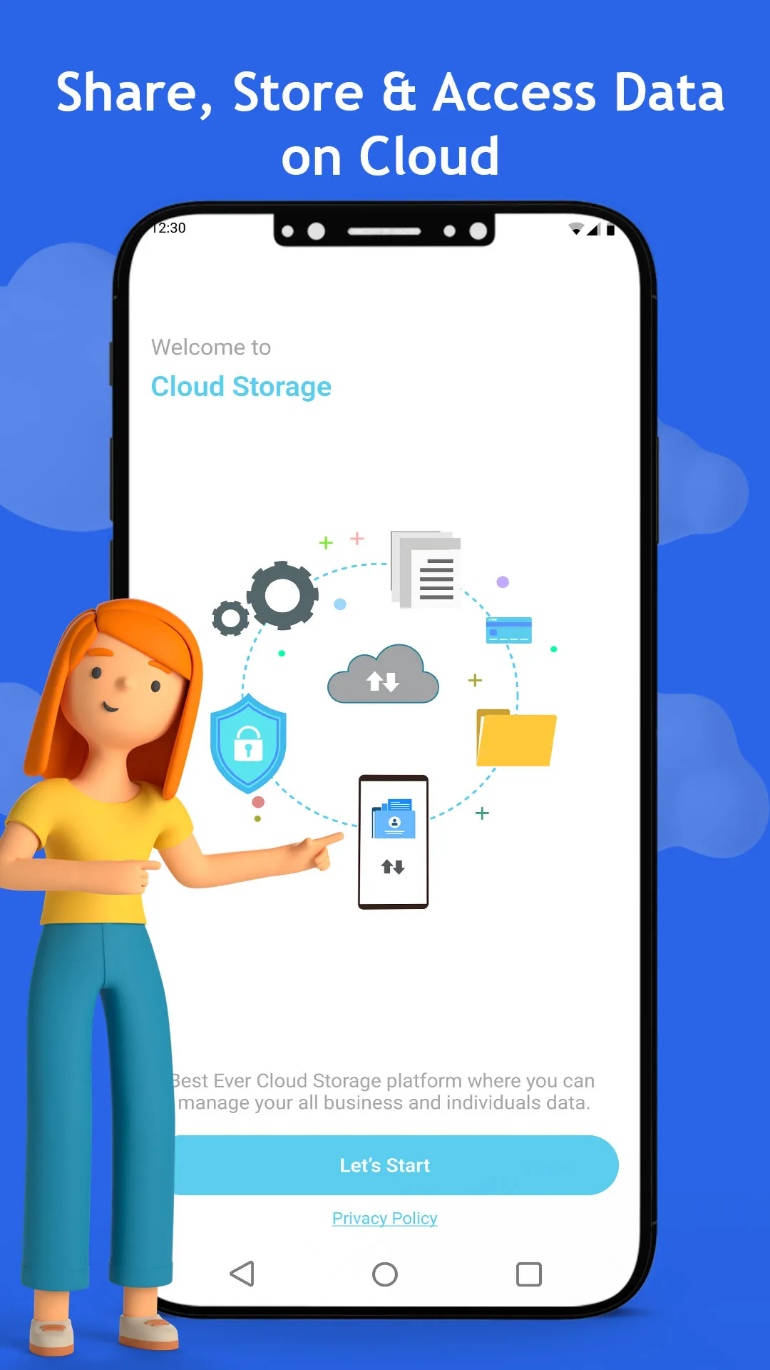 Cloud Storage: Restore, Backup | Indus Appstore | Screenshot