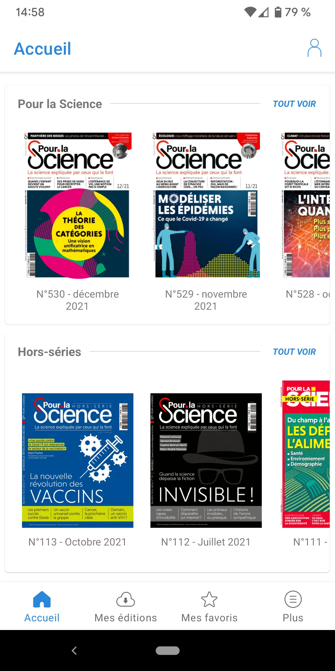 Pour la Science | Indus Appstore | Screenshot