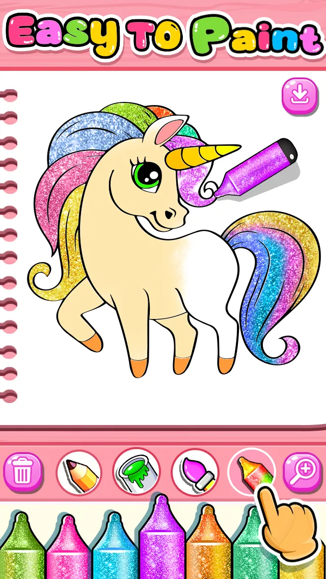 Toddler Coloring Book | Indus Appstore | Screenshot
