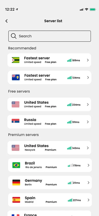 BiuBiu VPN Fast VPN Proxy | Indus Appstore | Screenshot