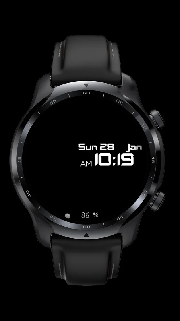 Digital Watch Face CRC080 | Indus Appstore | Screenshot