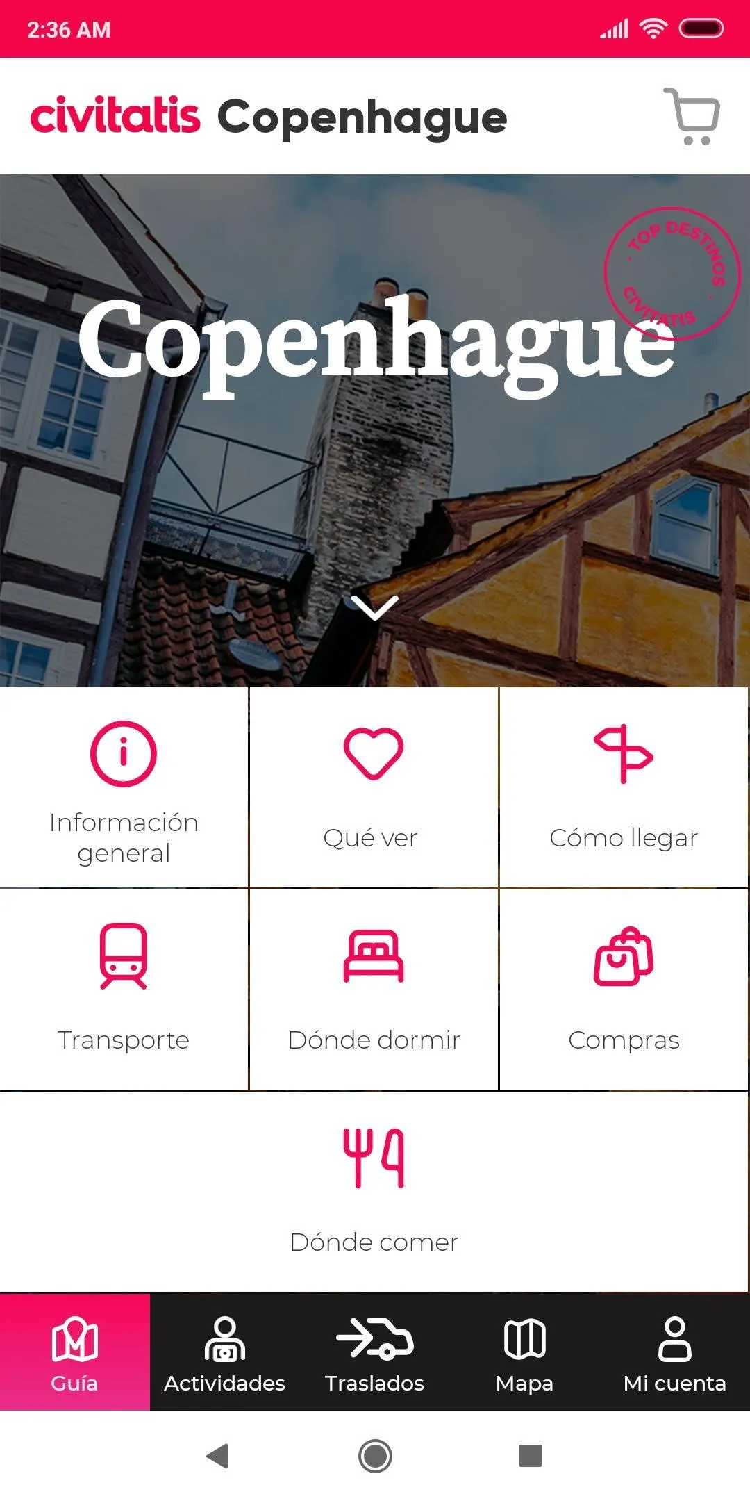 Guía de Copenhague - Civitatis | Indus Appstore | Screenshot