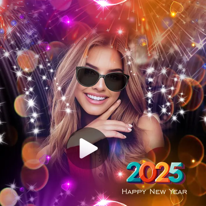 New Year Video Maker 2025 | Indus Appstore | Screenshot