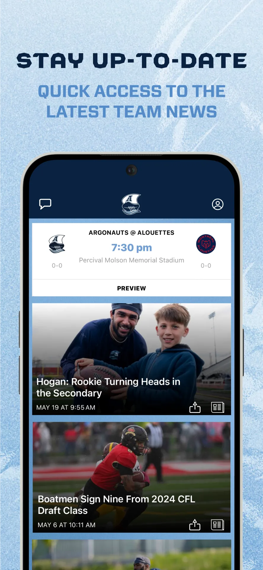 Toronto Argonauts | Indus Appstore | Screenshot