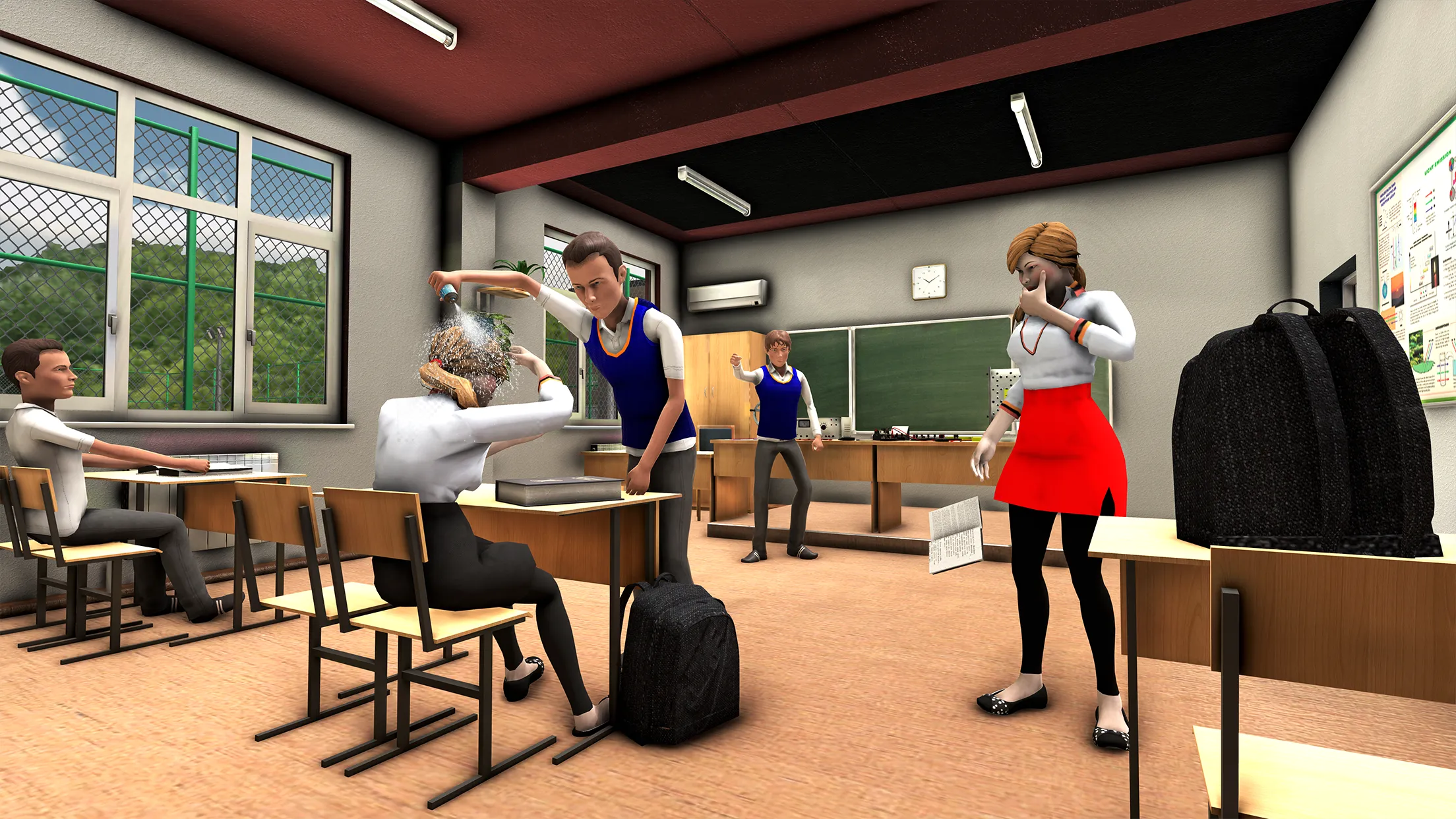 Bad Guys at School: Bad Boy 3D | Indus Appstore | Screenshot