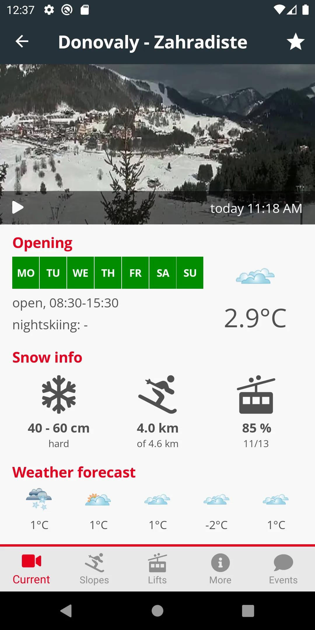 HolidayInfo.sk | Indus Appstore | Screenshot