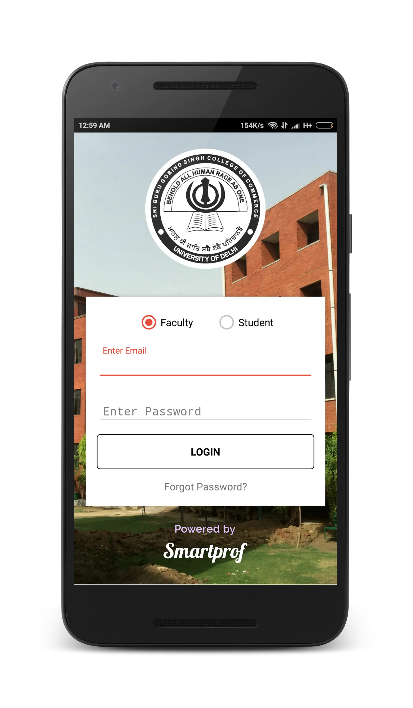 SmartProf SGGSCC | Indus Appstore | Screenshot