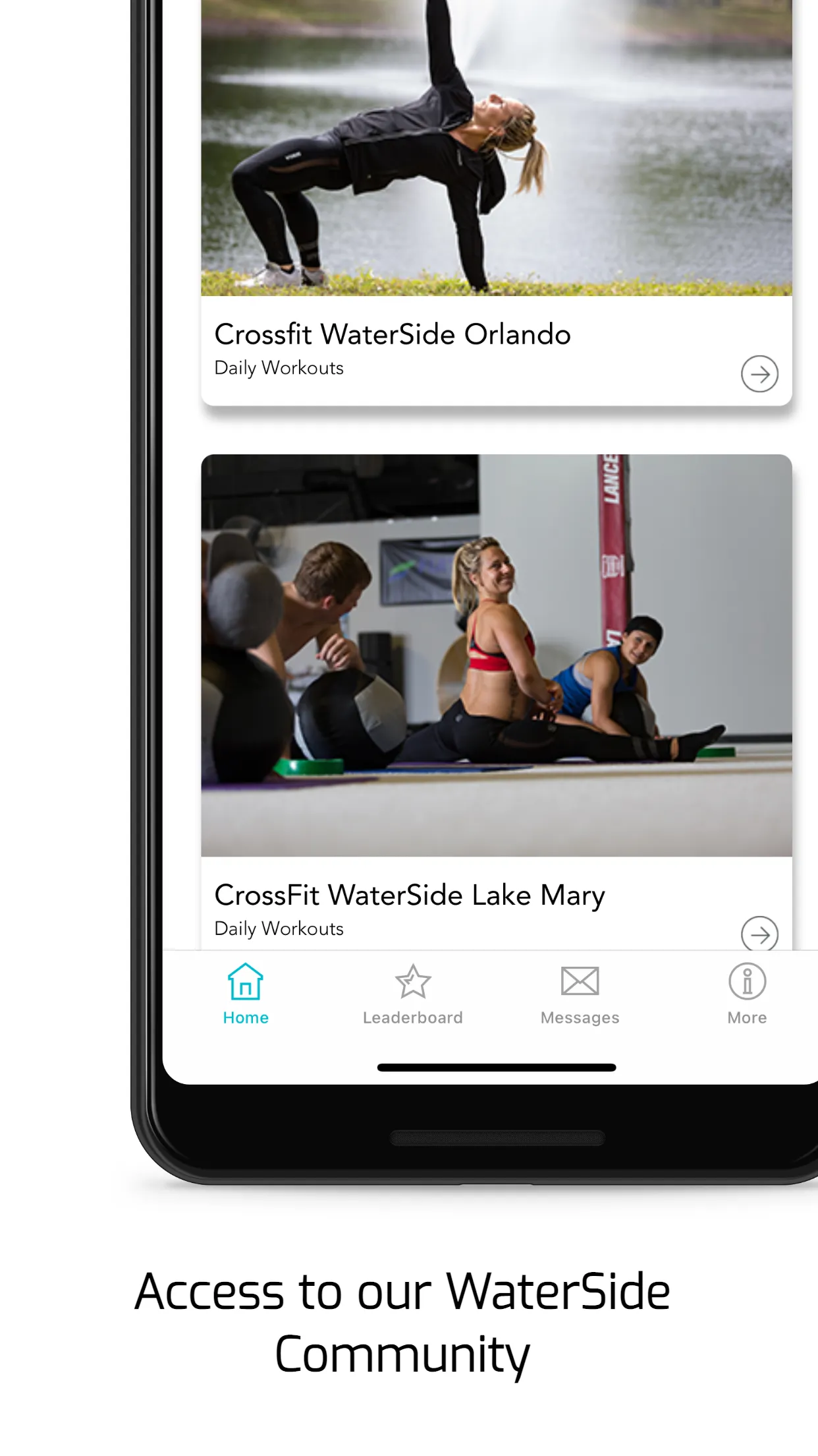 CrossFit WaterSide | Indus Appstore | Screenshot