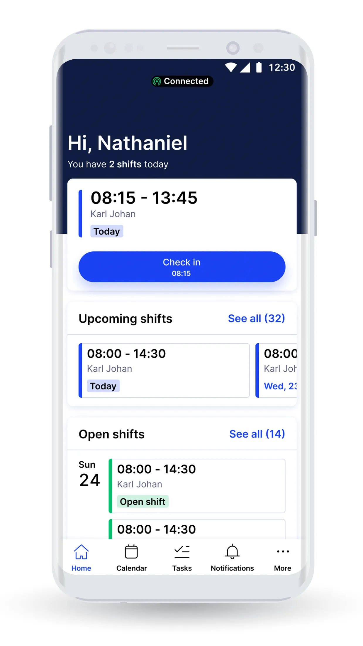 SameSystem Check-in | Indus Appstore | Screenshot