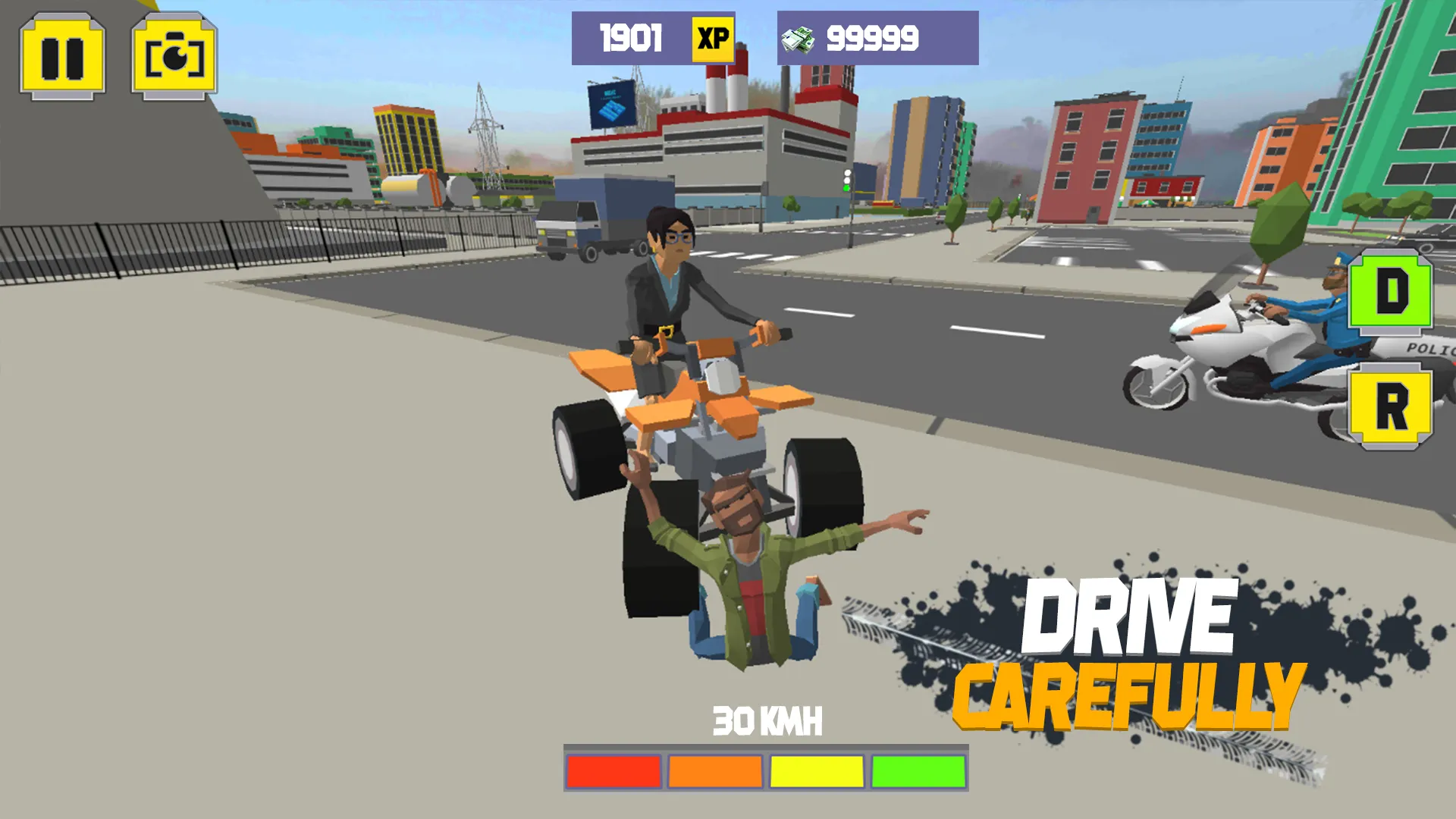 ATV QuadBike Driver Crazy Town | Indus Appstore | Screenshot