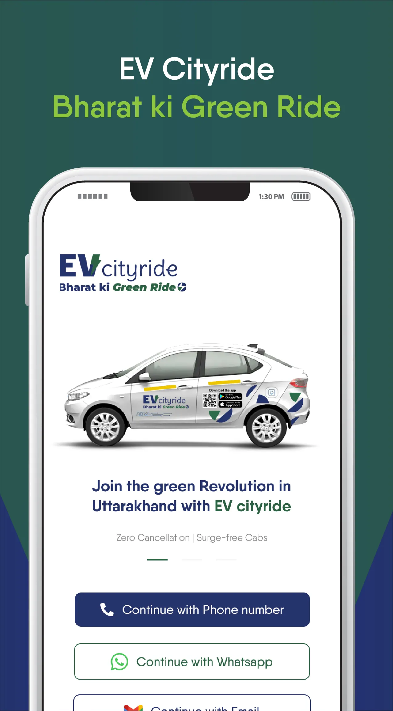 EV Cityride: Your Electric Cab | Indus Appstore | Screenshot