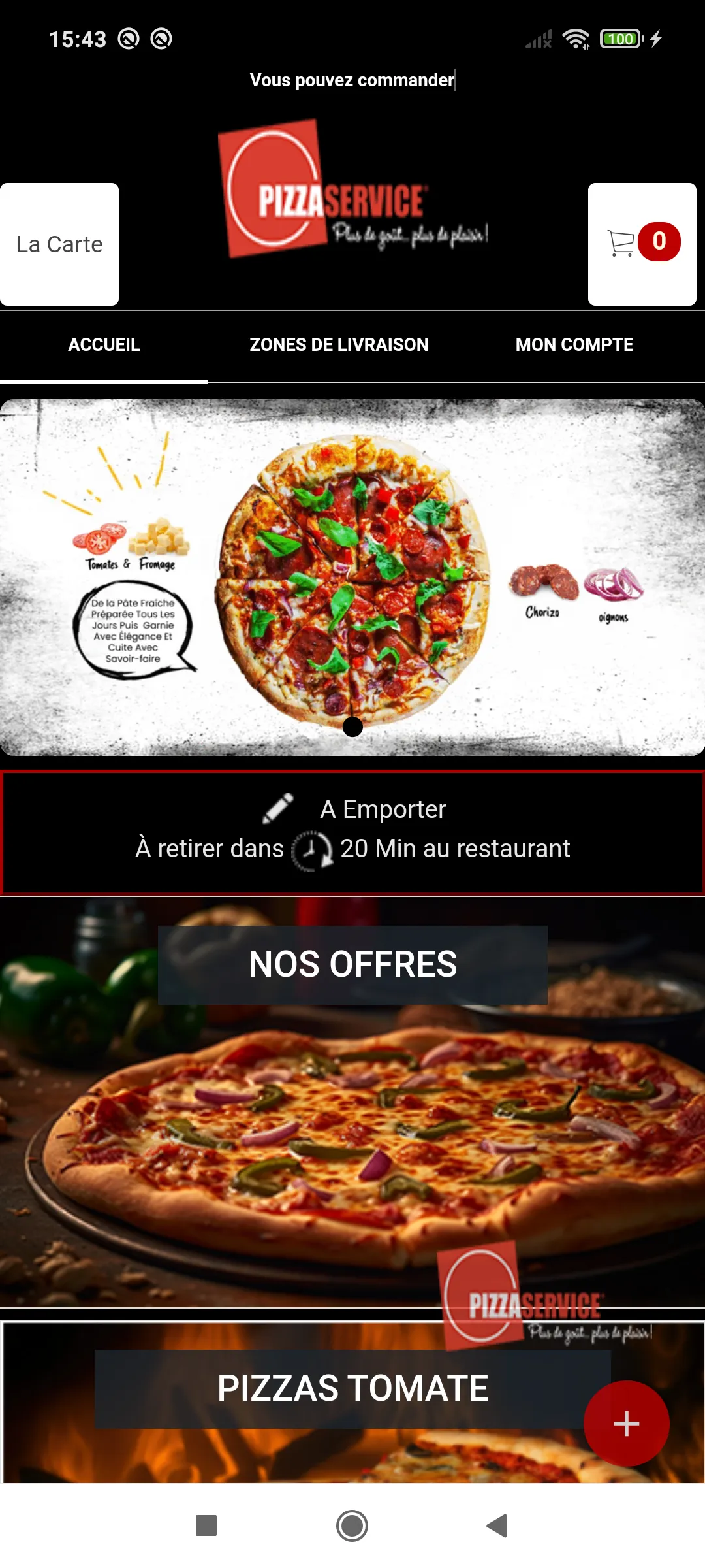 Pizza Service grigny | Indus Appstore | Screenshot