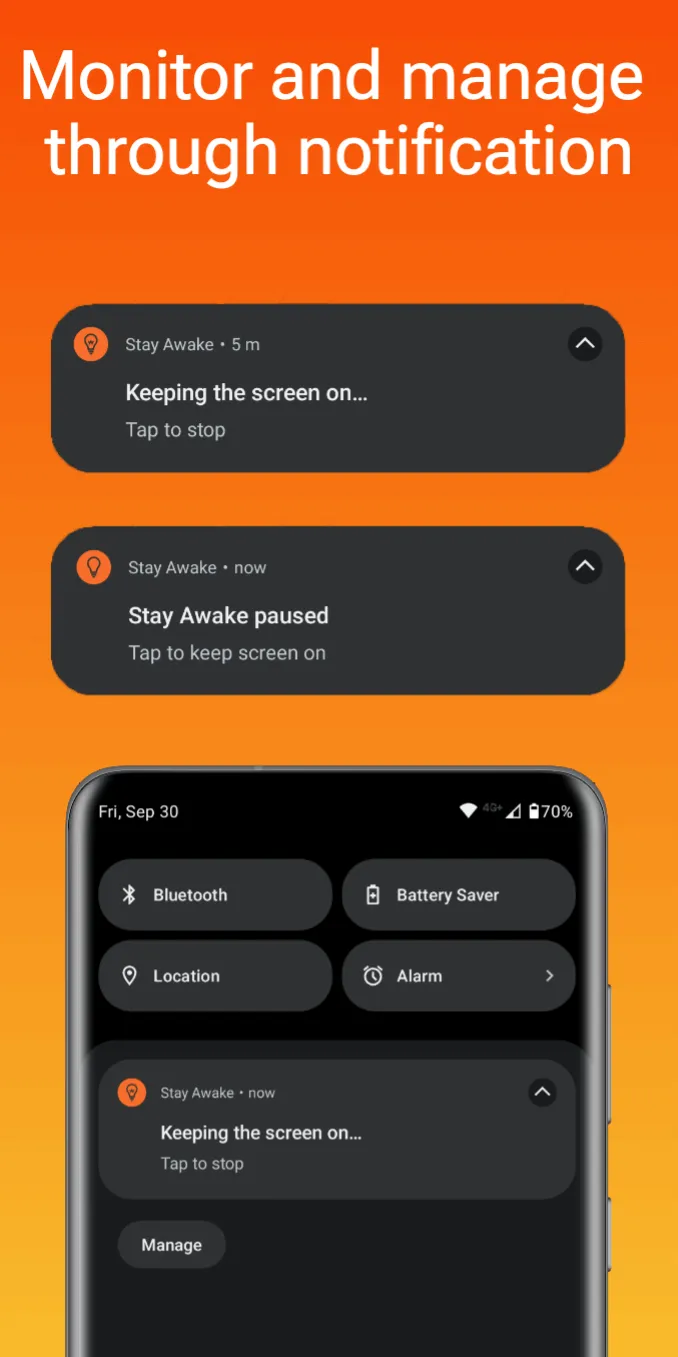 Stay Awake - Keep Screen On | Indus Appstore | Screenshot